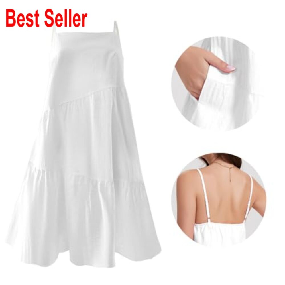 Polyester Backless Mini Dress With Spaghetti Stra… - image 6